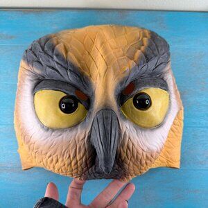Rare 2016 Vanoss Gaming Bird Owl Mask 3BlackDot Halloween Cosplay Rubber Costume